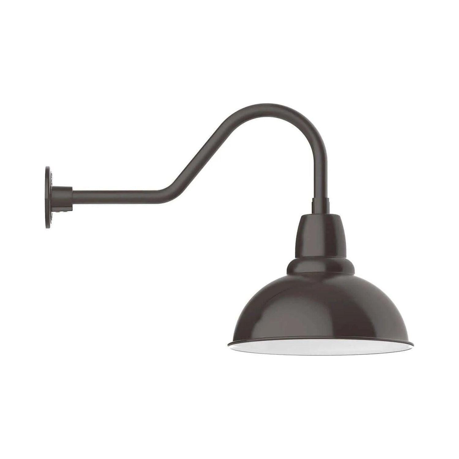 Montclair Light Works - Cafe 14" Gooseneck Wall Light - GNB107-51 - Canada Light Shop