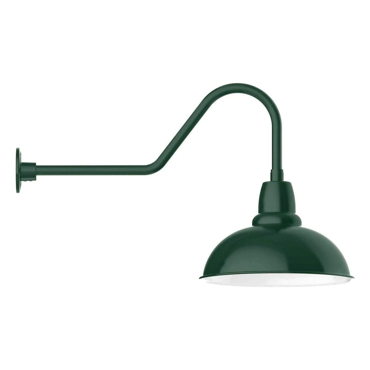 Montclair Light Works - Cafe 16" Gooseneck Wall Light - GNC108-42 - Canada Light Shop