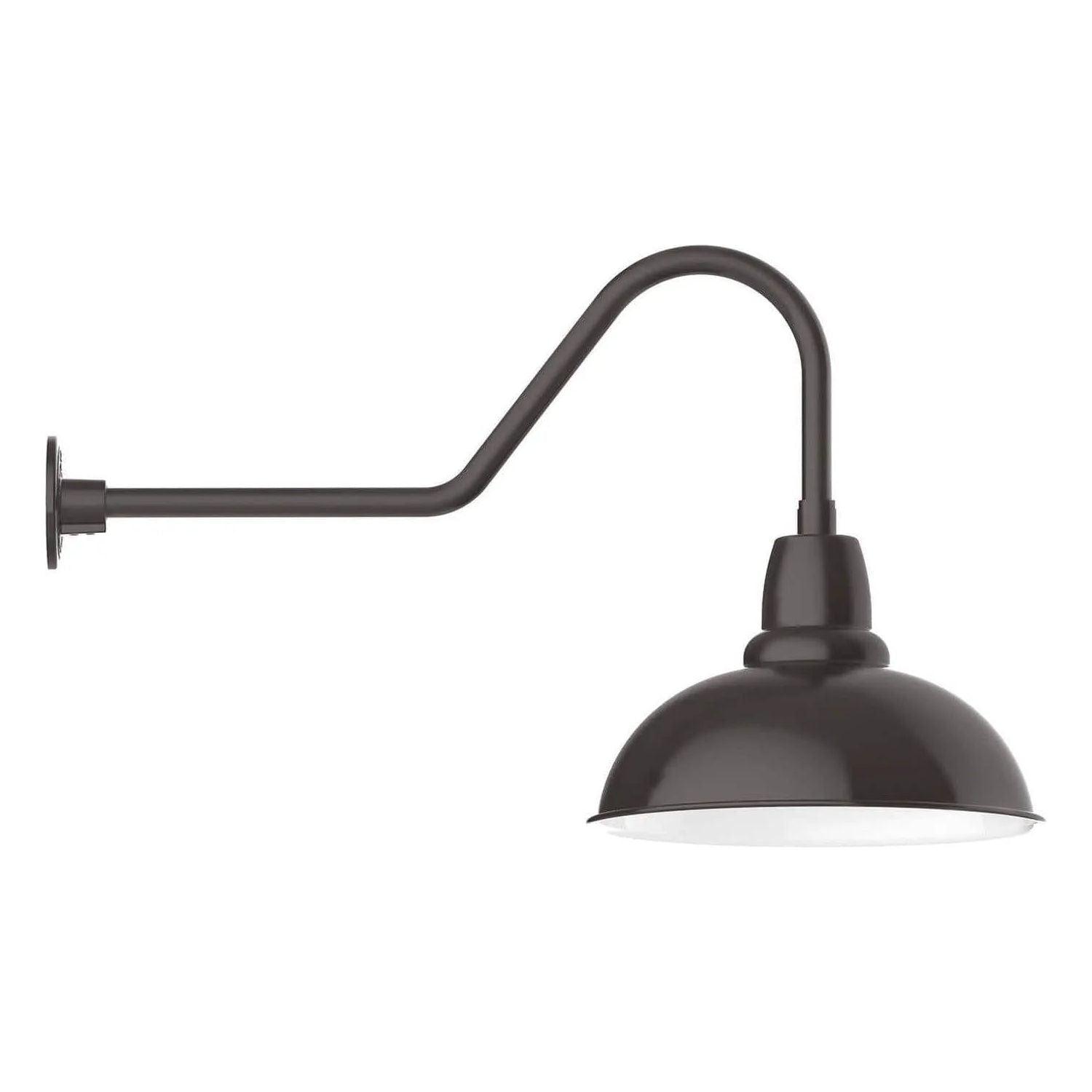 Montclair Light Works - Cafe 16" Gooseneck Wall Light - GNC108-51 - Canada Light Shop