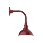 Montclair Light Works - Cafe 8" Curved Arm Wall Light - GNT105-55 - Canada Light Shop