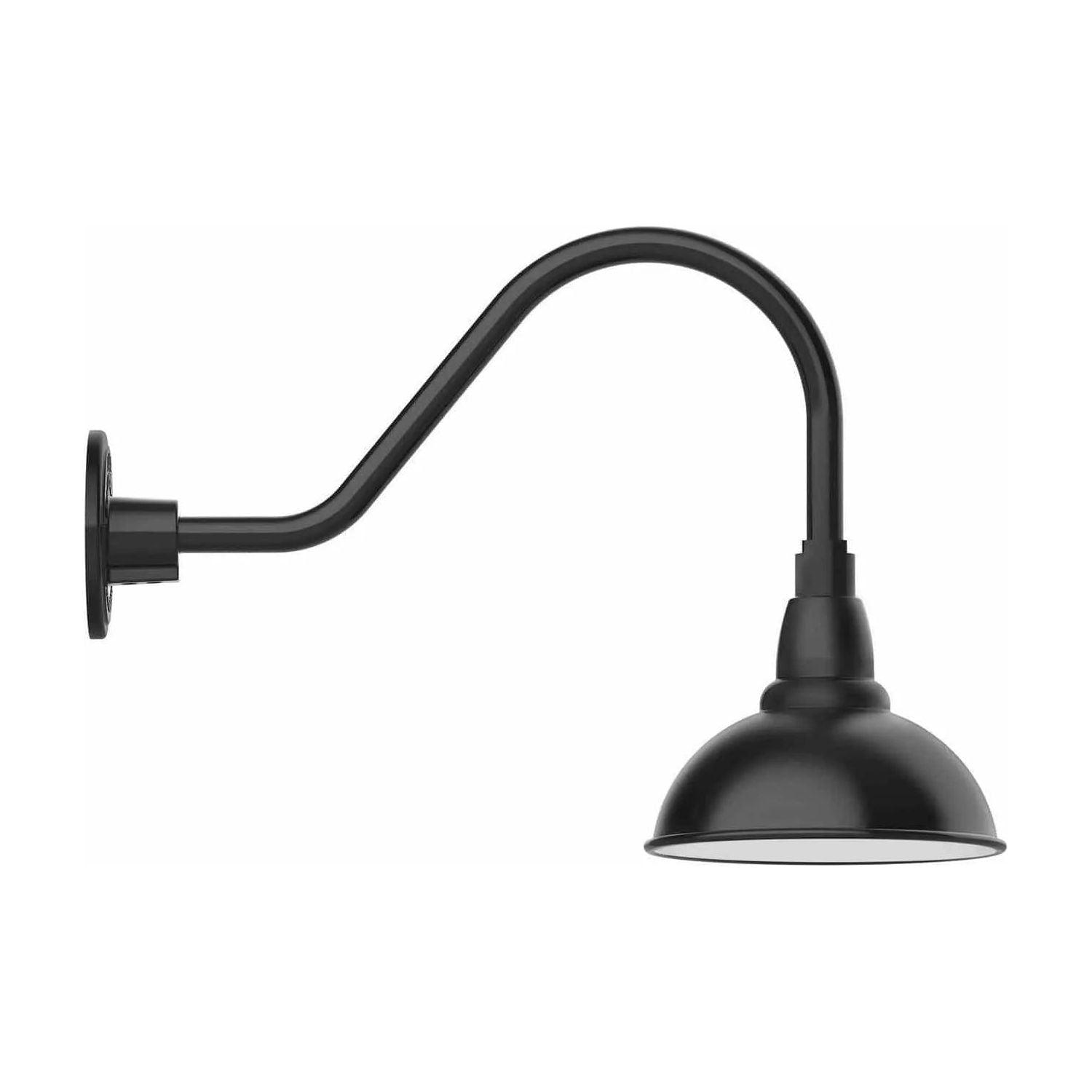 Montclair Light Works - Cafe 8" Gooseneck Wall Light - GNA105-41 - Canada Light Shop