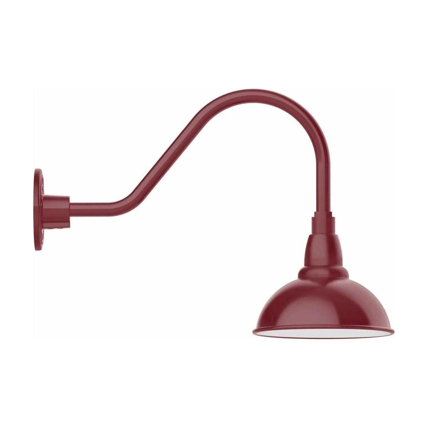 Montclair Light Works - Cafe 8" Gooseneck Wall Light - GNA105-55 - Canada Light Shop