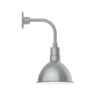 Montclair Light Works - Deep Bowl 10" Curved Arm Wall Light - GNT115-49 - Canada Light Shop