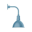 Montclair Light Works - Deep Bowl 10" Curved Arm Wall Light - GNT115-54 - Canada Light Shop