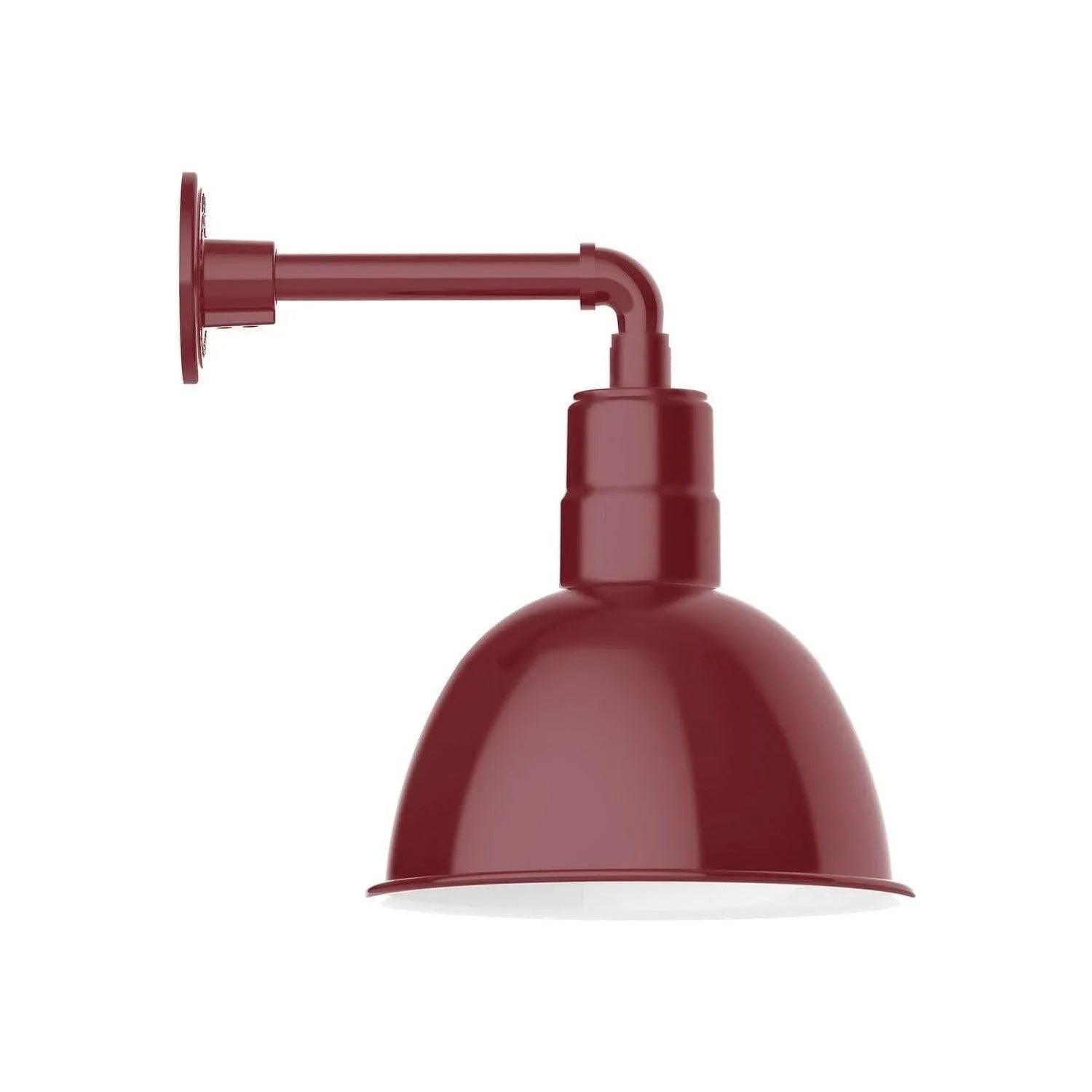 Montclair Light Works - Deep Bowl 12" Straight Arm Wall Light - GNN116-55 - Canada Light Shop