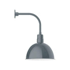 Montclair Light Works - Deep Bowl 16" Curved Arm Wall Light - GNU117-40 - Canada Light Shop