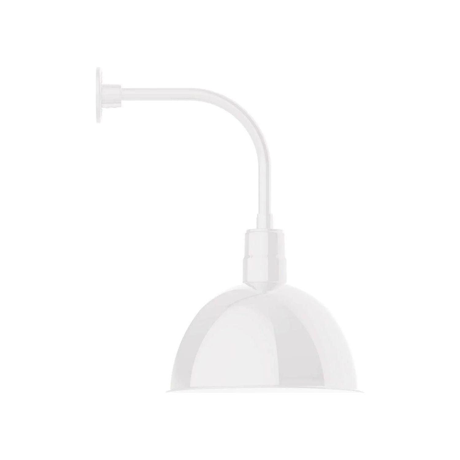 Montclair Light Works - Deep Bowl 16" Curved Arm Wall Light - GNU117-44 - Canada Light Shop