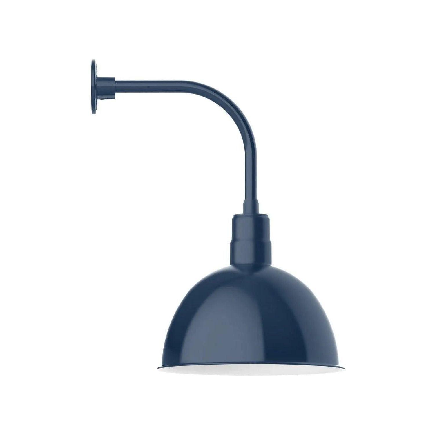 Montclair Light Works - Deep Bowl 16" Curved Arm Wall Light - GNU117-50 - Canada Light Shop