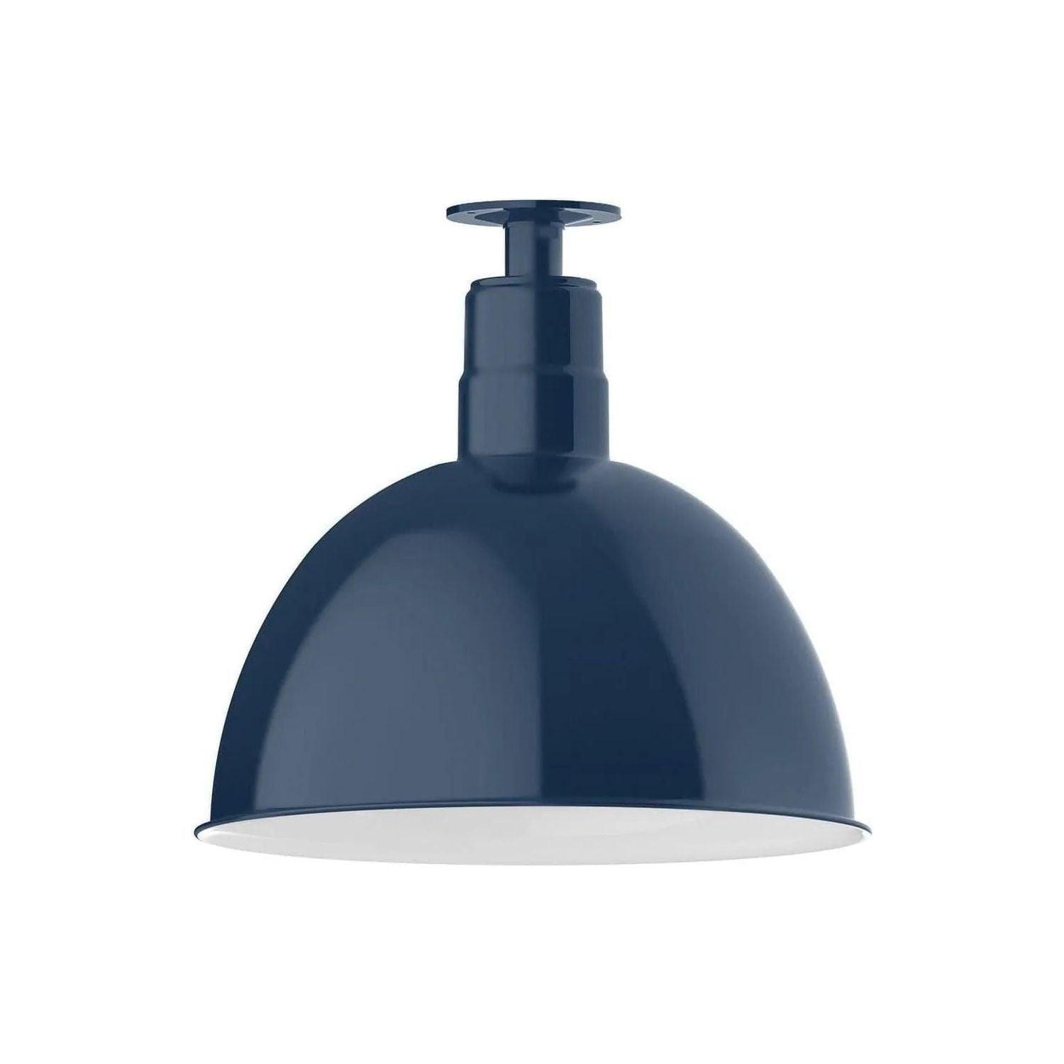 Montclair Light Works - Deep Bowl 16" Flush Mount - FMB117-50 - Canada Light Shop
