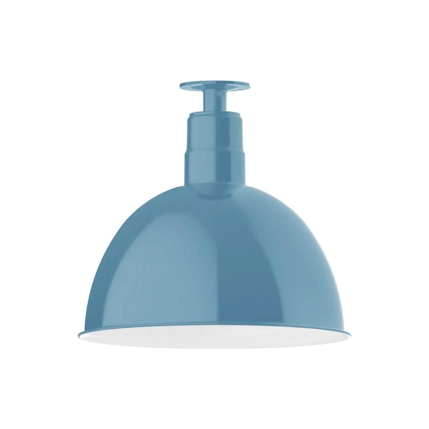 Montclair Light Works - Deep Bowl 16" Flush Mount - FMB117-54 - Canada Light Shop