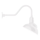 Montclair Light Works - Emblem 12" Gooseneck Wall Light - GNB121-44 - Canada Light Shop