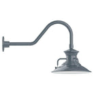 Montclair Light Works - Homestead 12" Gooseneck Wall Light - GNB142-40 - Canada Light Shop
