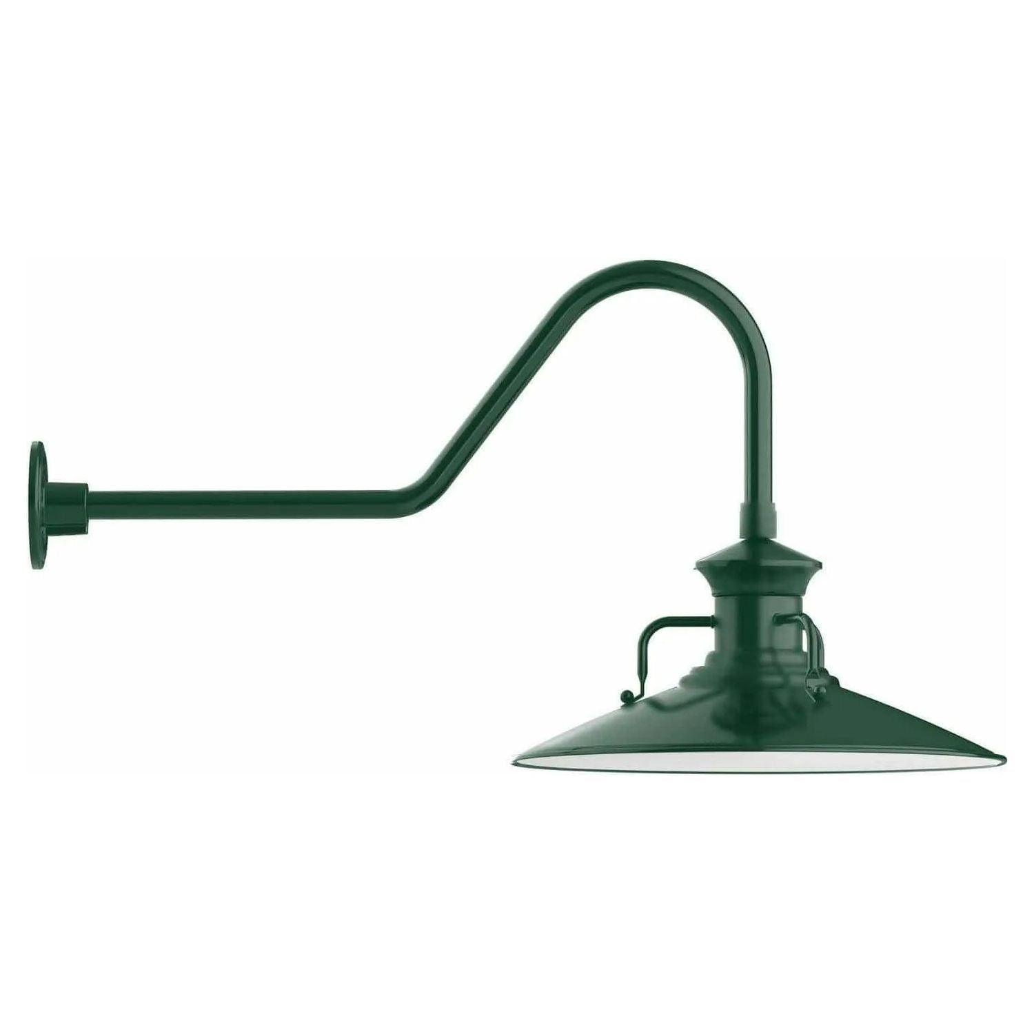 Montclair Light Works - Homestead 18" Gooseneck Wall Light - GNC143-42 - Canada Light Shop