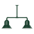 Montclair Light Works - Prima 12" 2-Light Stem Hung Pendant Light - MSD123-42 - Canada Light Shop