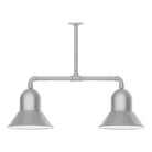 Montclair Light Works - Prima 12" 2-Light Stem Hung Pendant Light - MSD123-49 - Canada Light Shop