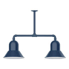 Montclair Light Works - Prima 12" 2-Light Stem Hung Pendant Light - MSD123-50 - Canada Light Shop