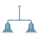 Montclair Light Works - Prima 12" 2-Light Stem Hung Pendant Light - MSD123-54 - Canada Light Shop