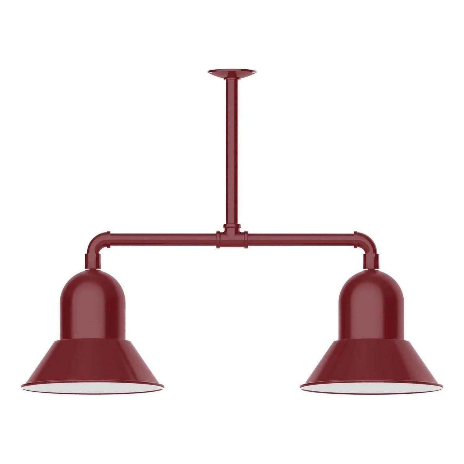 Montclair Light Works - Prima 12" 2-Light Stem Hung Pendant Light - MSD123-55 - Canada Light Shop