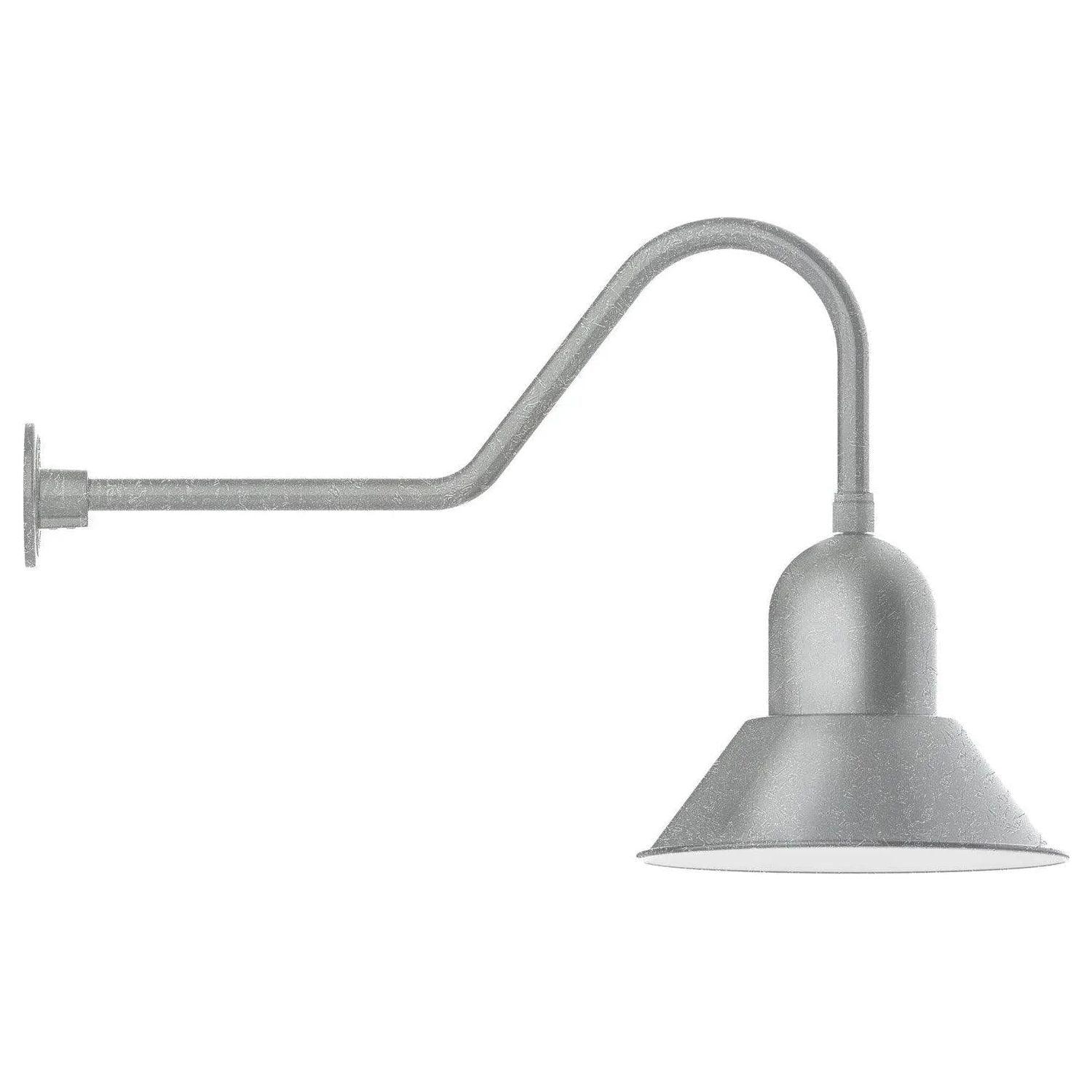 Montclair Light Works - Prima 14" Gooseneck Wall Light - GNC124-49 - Canada Light Shop