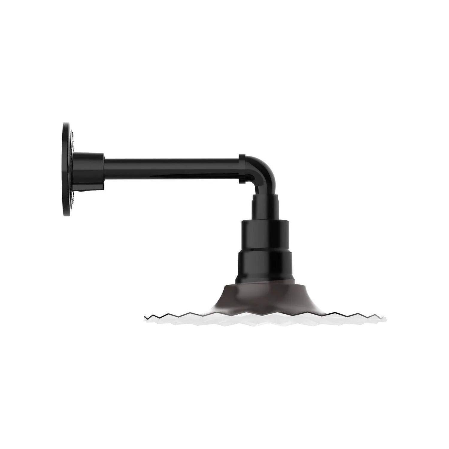 Montclair Light Works - Radial 12" Straight Arm Wall Light - GNN158-51 - Canada Light Shop