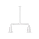 Montclair Light Works - Radial 8" 2-Light Stem Hung Pendant Light - MSB157-44 - Canada Light Shop
