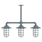 Montclair Light Works - Vaportite 3-Light Stem Hung Pendant Light - MSK052-40 - Canada Light Shop