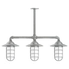 Montclair Light Works - Vaportite 3-Light Stem Hung Pendant Light - MSK052-49 - Canada Light Shop