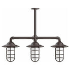 Montclair Light Works - Vaportite 3-Light Stem Hung Pendant Light - MSK052-51 - Canada Light Shop
