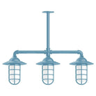 Montclair Light Works - Vaportite 3-Light Stem Hung Pendant Light - MSK052-54 - Canada Light Shop