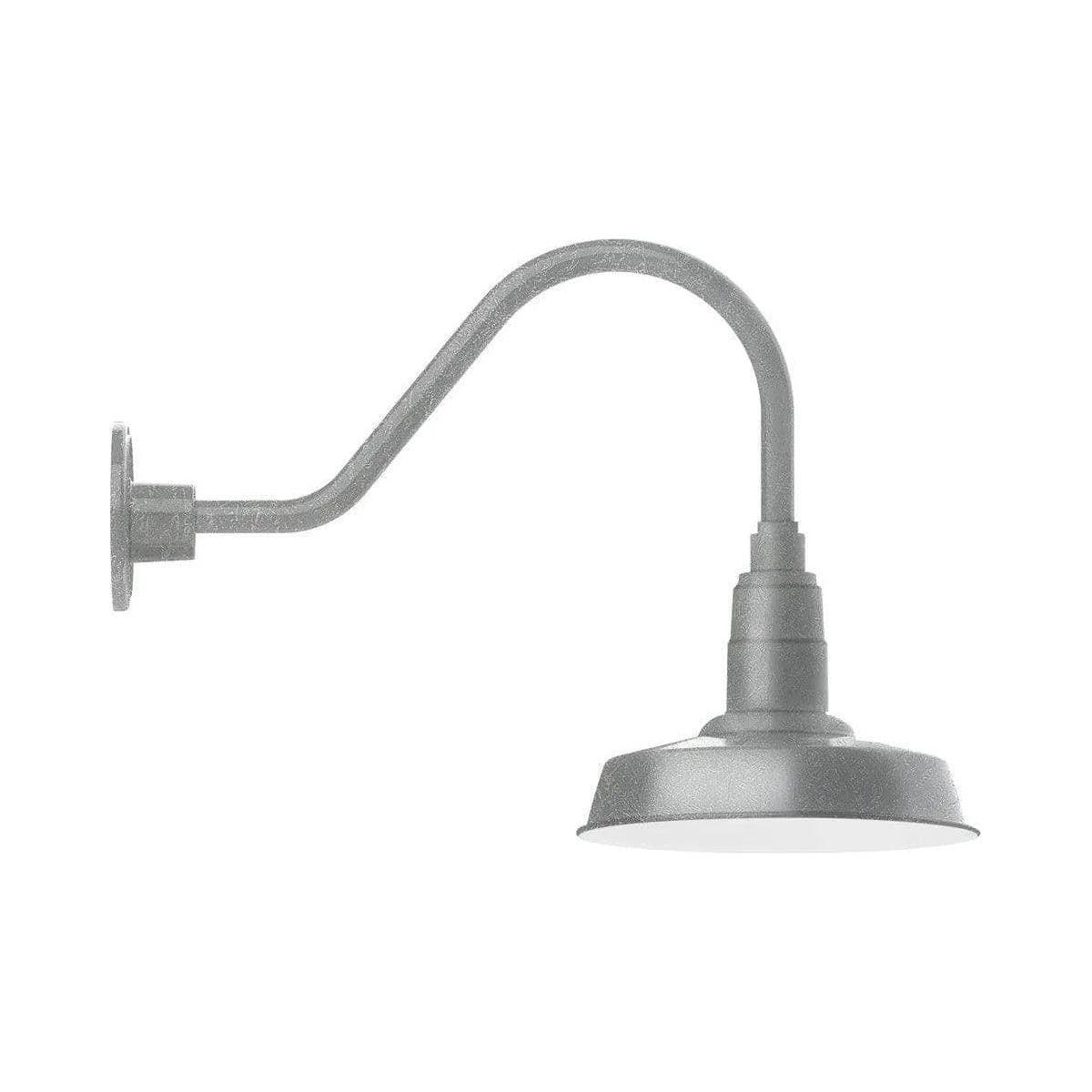 Montclair Light Works - Warehouse 10" Gooseneck Wall Light - GNA181-49 - Canada Light Shop