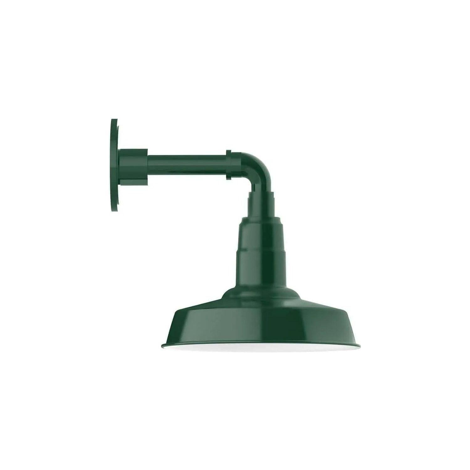 Montclair Light Works - Warehouse 10 Inch Straight Arm Wall Light - GNM181-42 - Canada Light Shop
