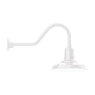 Montclair Light Works - Warehouse 12" Gooseneck Wall Light - GNB182-44 - Canada Light Shop