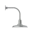 Montclair Light Works - Warehouse 14" Curved Arm Wall Light - GNU183-49 - Canada Light Shop