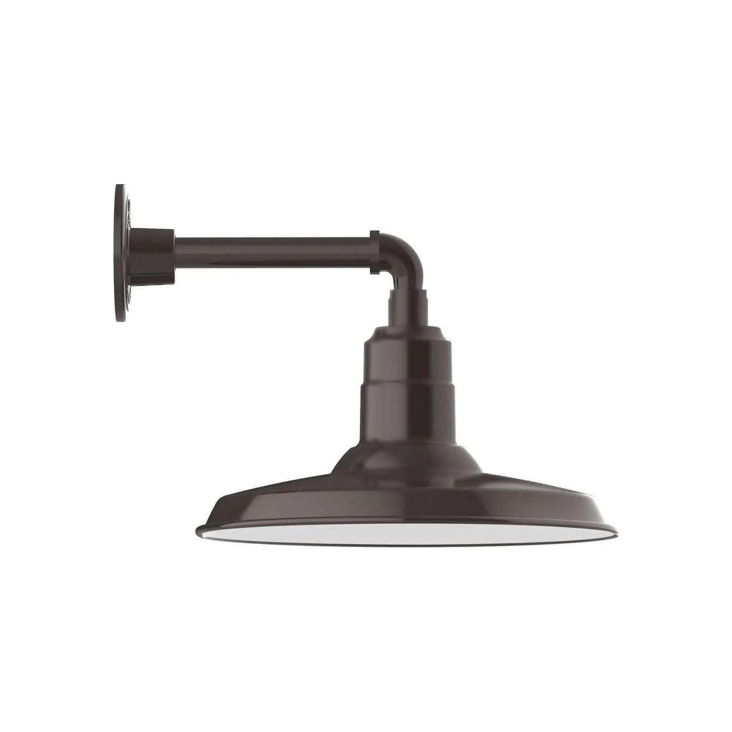Montclair Light Works - Warehouse 14" Straight Arm Wall Light - GNN183-51 - Canada Light Shop