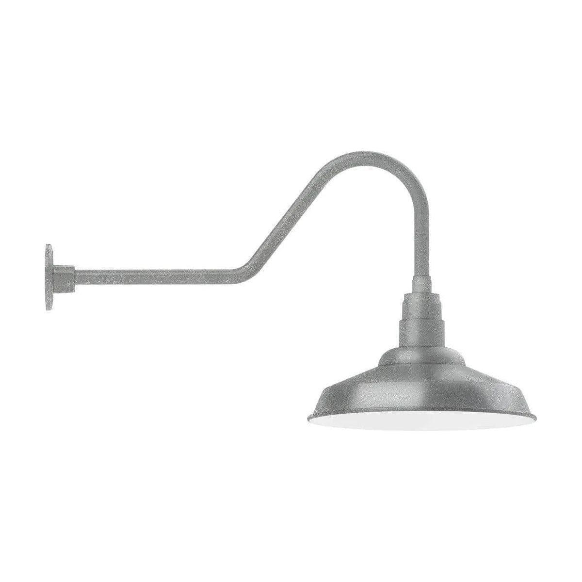 Montclair Light Works - Warehouse 16" Gooseneck Wall Light - GNC184-49 - Canada Light Shop