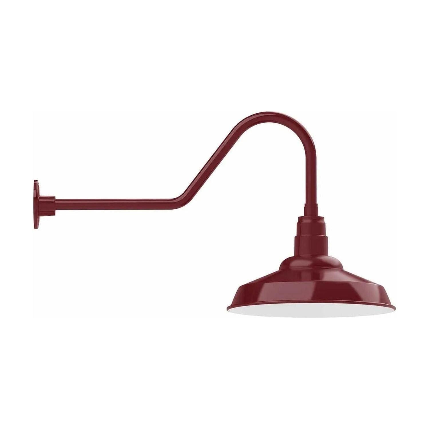 Montclair Light Works - Warehouse 16" Gooseneck Wall Light - GNC184-55 - Canada Light Shop