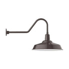 Montclair Light Works - Warehouse 20" Gooseneck Wall Light - GNC186-51 - Canada Light Shop