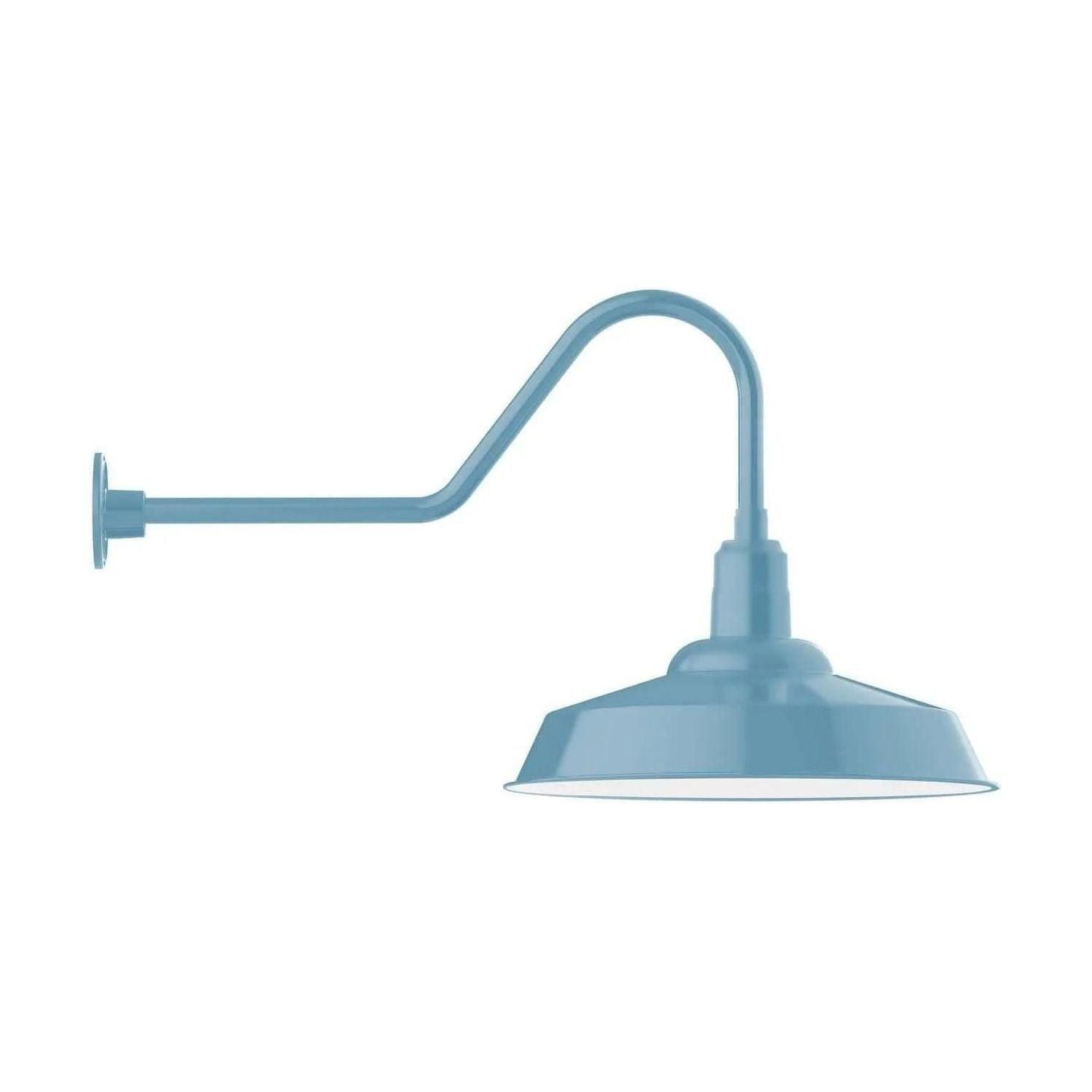 Montclair Light Works - Warehouse 20" Gooseneck Wall Light - GNC186-54 - Canada Light Shop