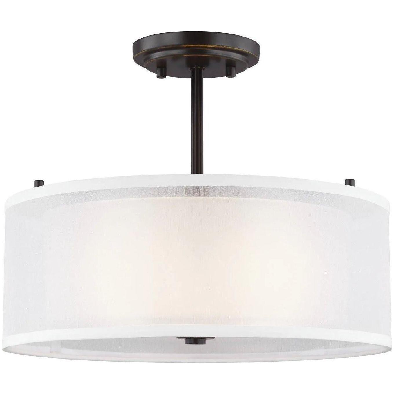 Generation Lighting - Elmwood Park Semi-Flush Mount - 7737302EN3-710 - Canada Light Shop