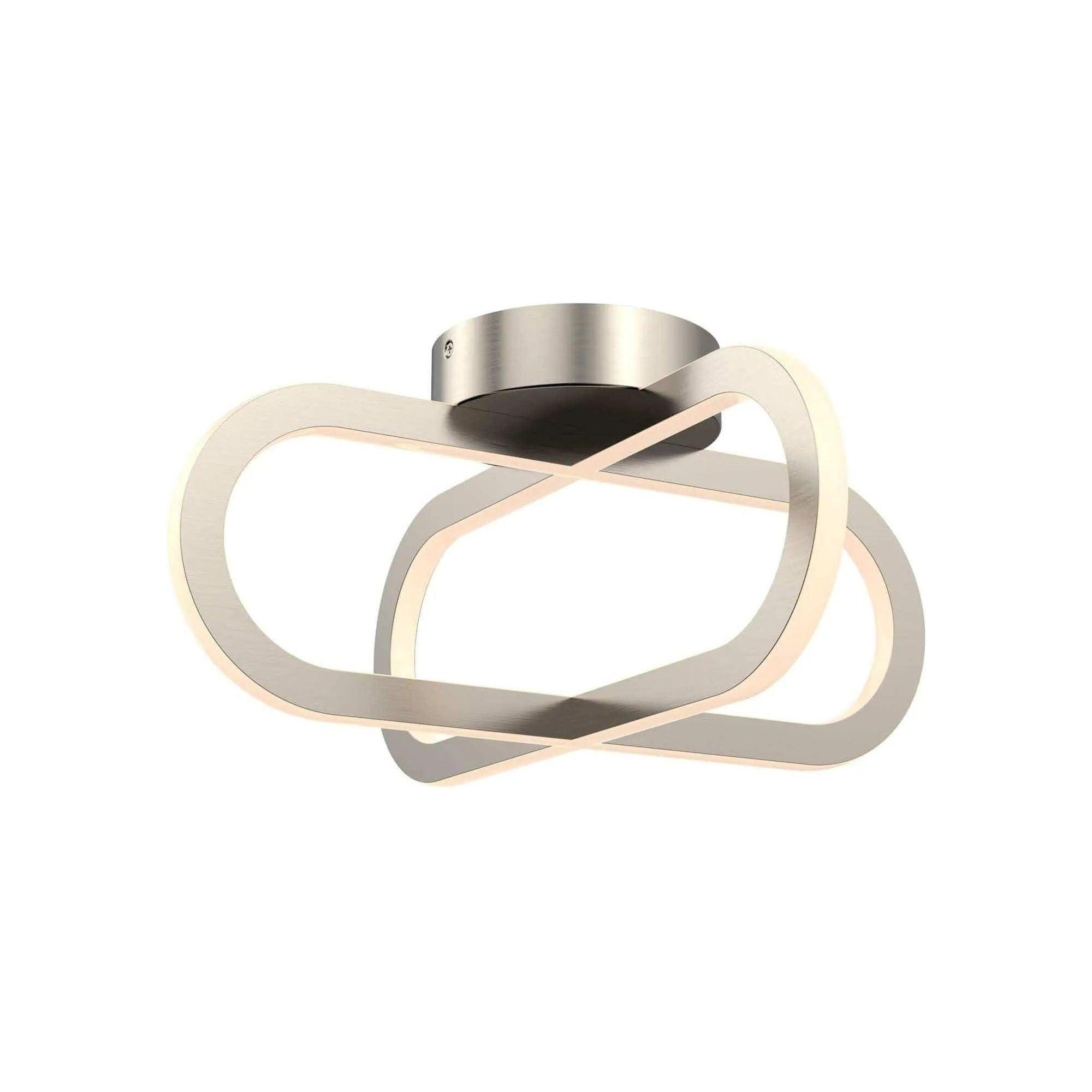 DALS Lighting - FDB LED Ring Flush Mount - FDB-CC-SN - Canada Light Shop