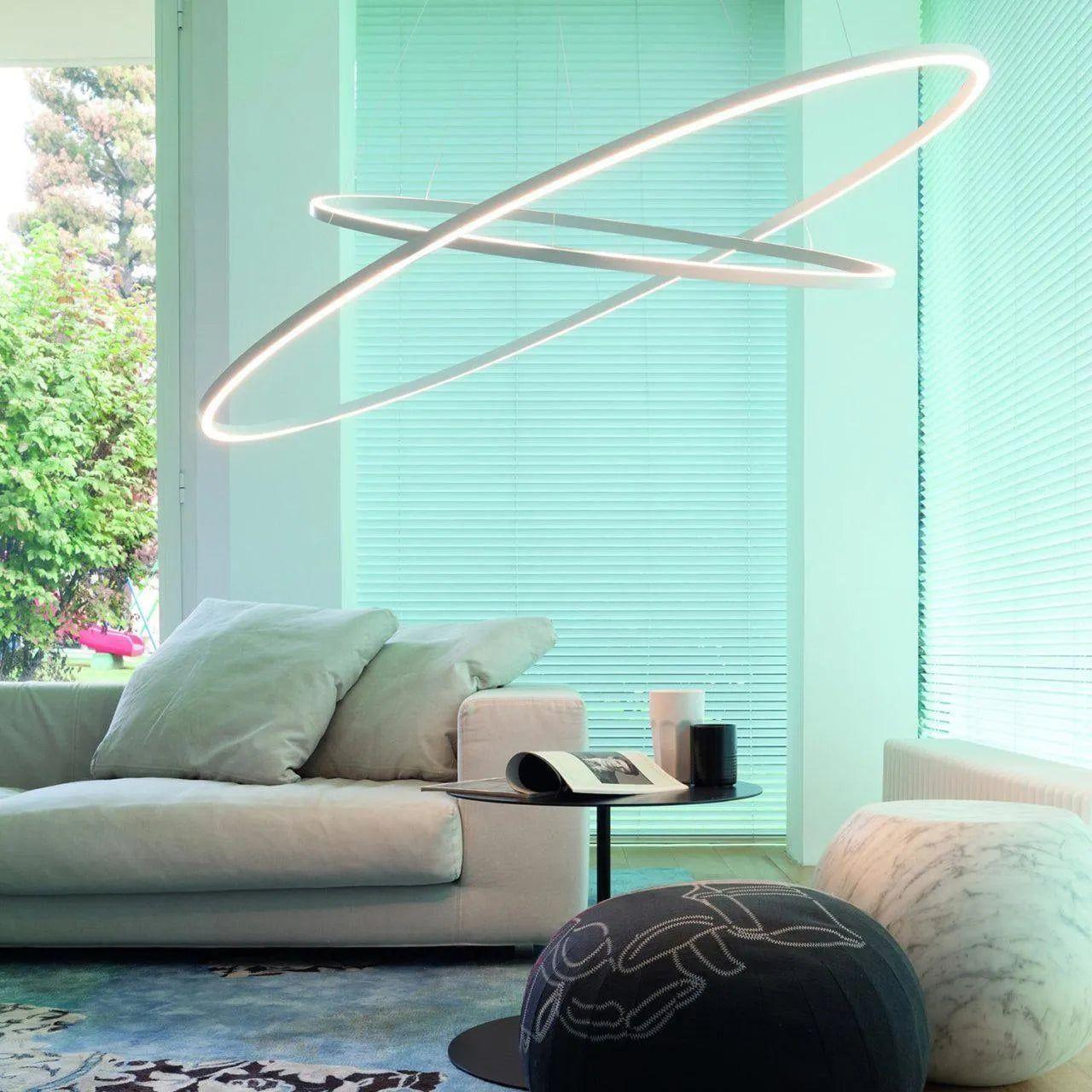 Nemo Lighting - Ellisse Double Pendant - ELP LWW 56 - Canada Light Shop