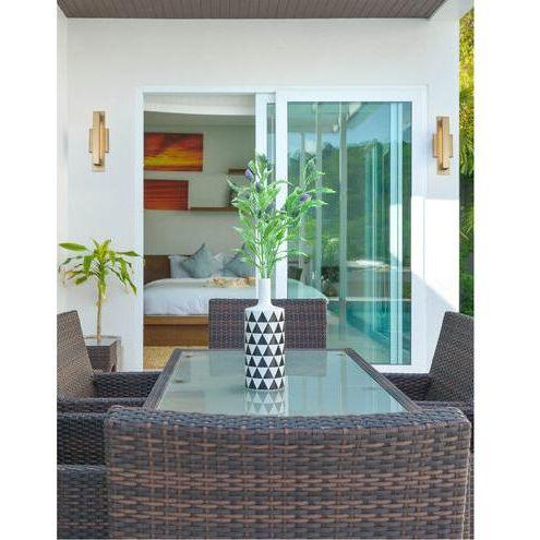 Justice Designs - Catalina LED Outdoor Wall Sconce - NSH-7722W-BGLD - Canada Light Shop