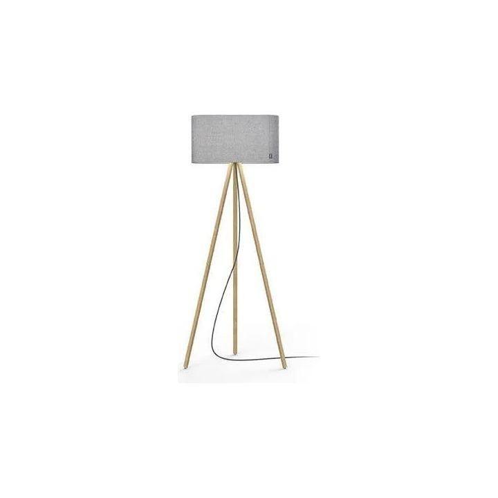 Pablo Designs - Belmont LED Floor Lamp - BELM FLR GRY/OAK - Canada Light Shop