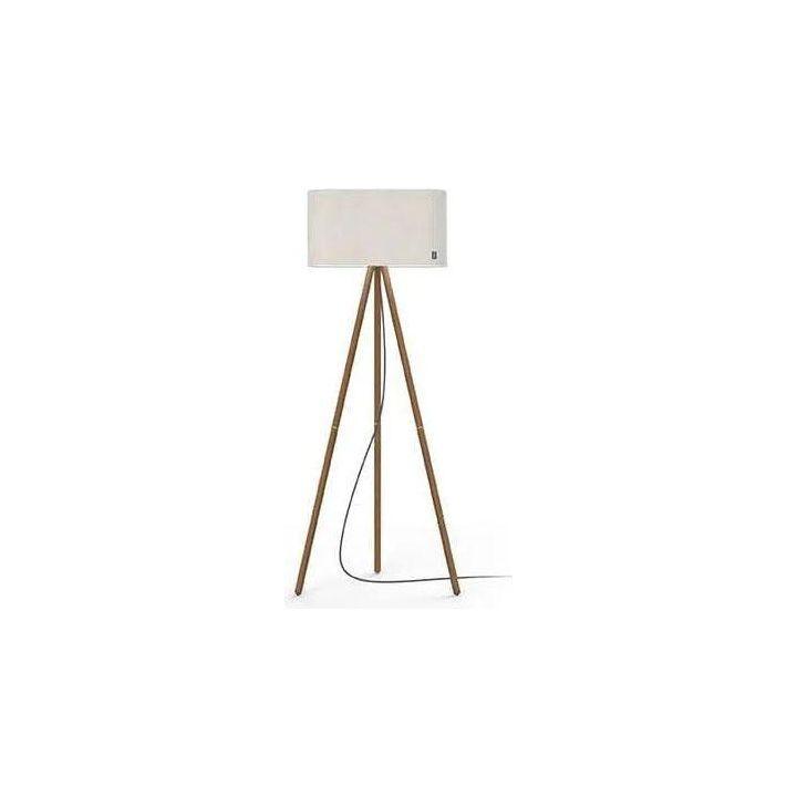 Pablo Designs - Belmont LED Floor Lamp - BELM FLR WHT/WAL - Canada Light Shop
