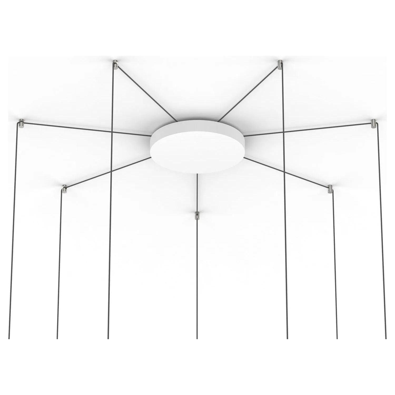 Pablo Designs - Bola Disc Canopy Kit - BOLA CAN 12 WHT - Canada Light Shop