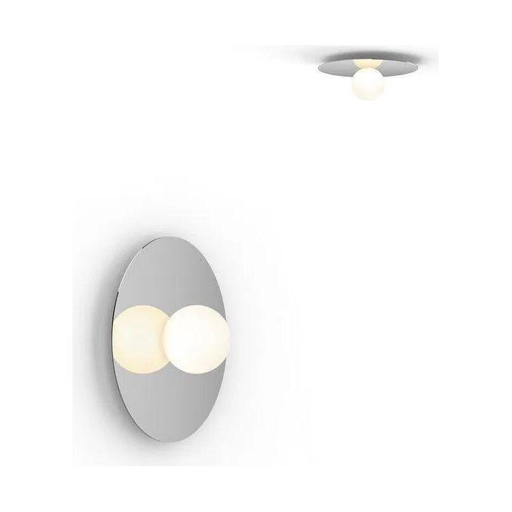 Pablo Designs - Bola Disc Flush Mount - BOLA FSH 12 CRM - Canada Light Shop