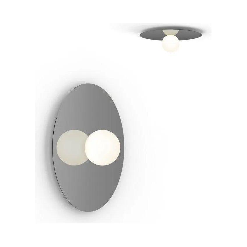 Pablo Designs - Bola Disc Flush Mount - BOLA FSH 18 GUN - Canada Light Shop