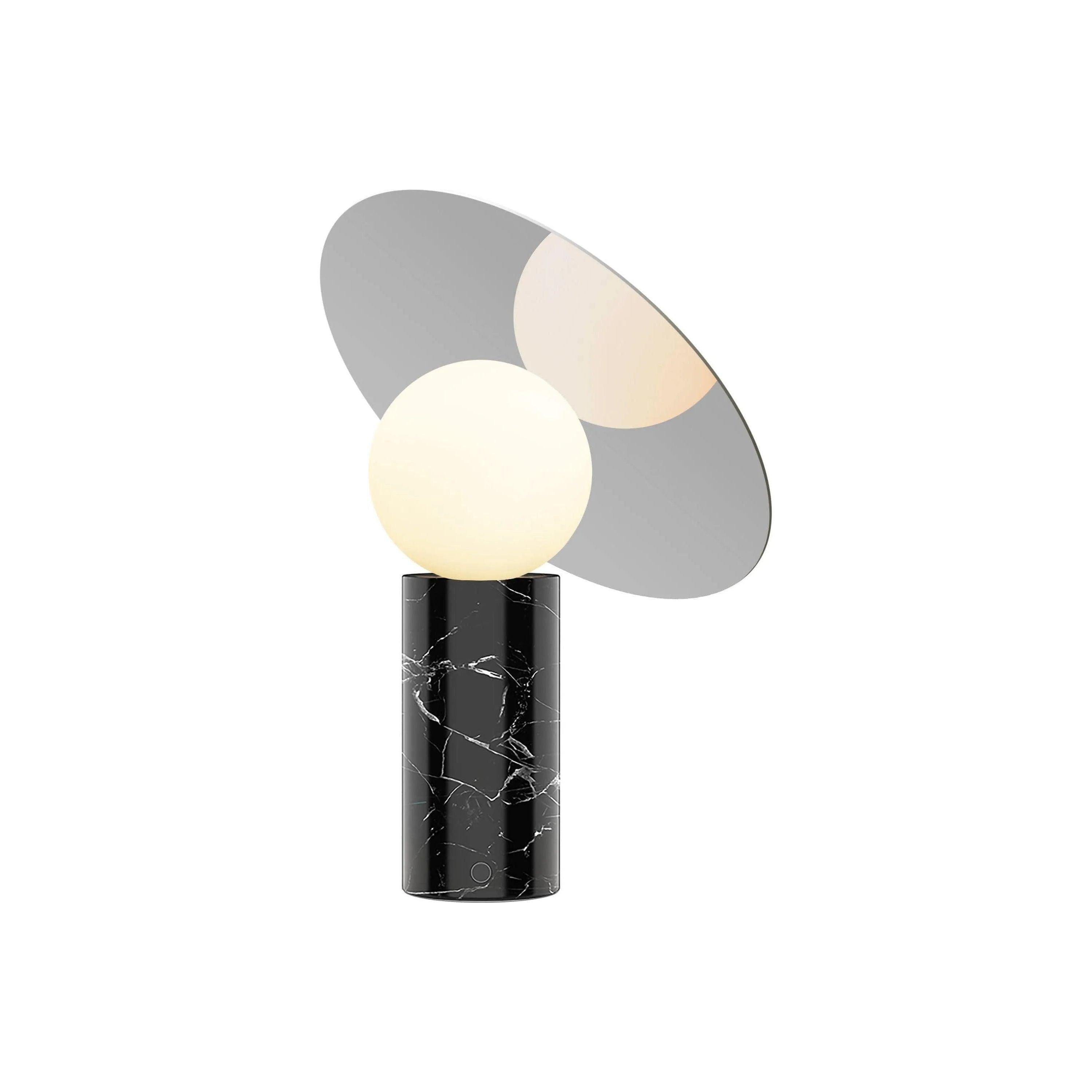 Pablo Designs - Bola Disc Table Lamp - BOLA TBL 12 BLK GUN - Canada Light Shop