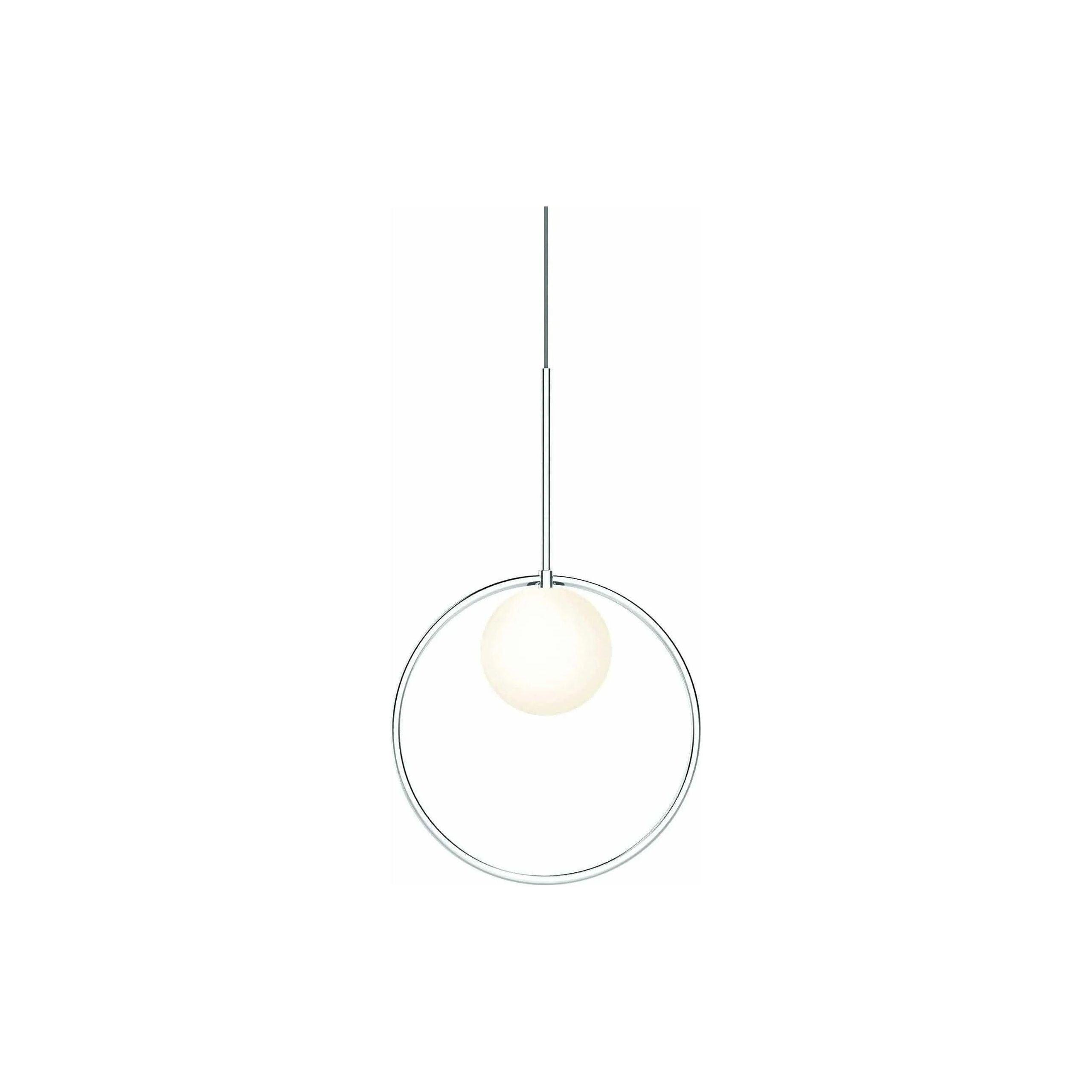 Pablo Designs - Bola Halo Pendant - BOLA HALO 12 CRM - Canada Light Shop