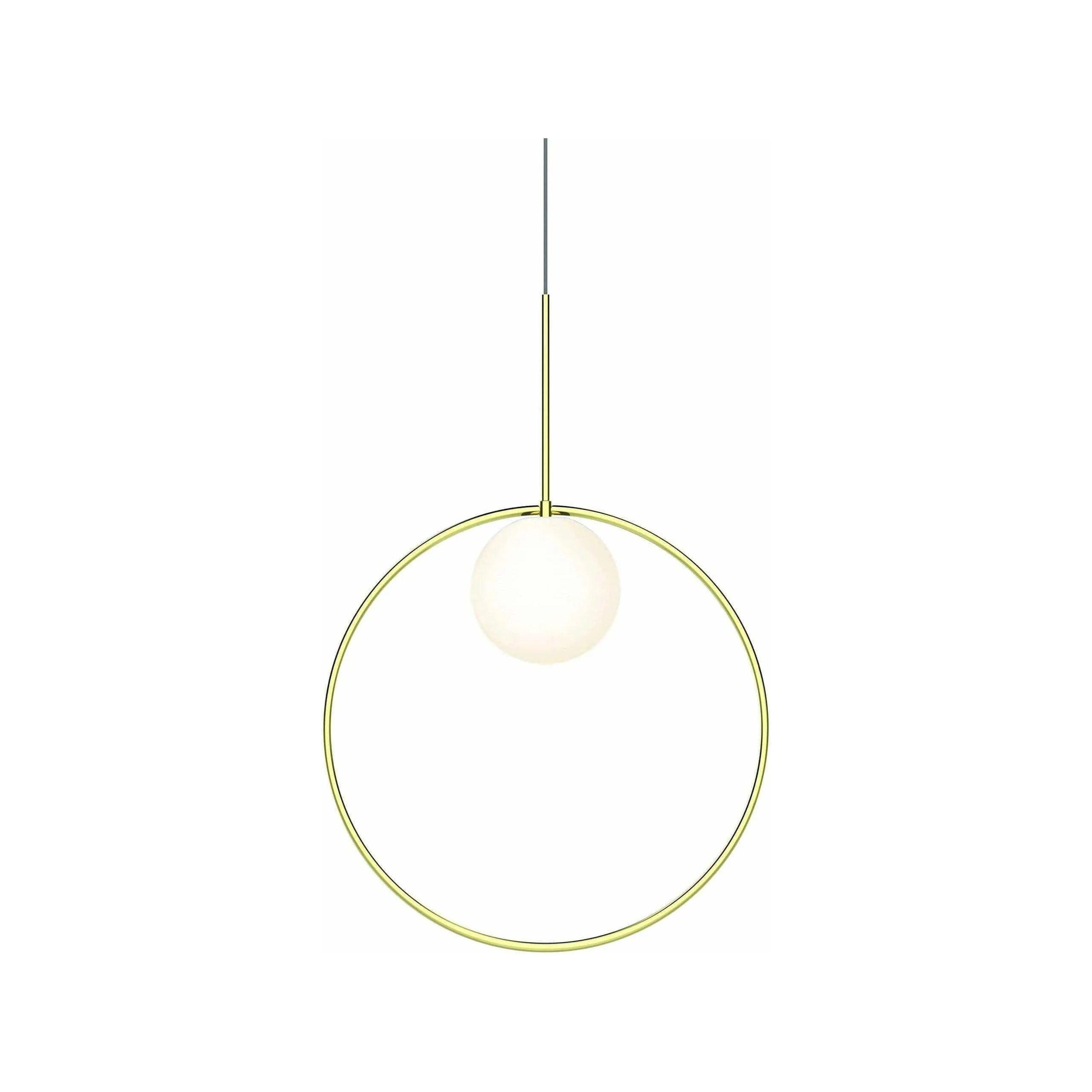 Pablo Designs - Bola Halo Pendant - BOLA HALO 18 BRA - Canada Light Shop